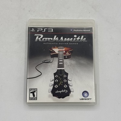 Rocksmith Sony Playstation 3 PS3 Guitar Game No Ubisoft Cable