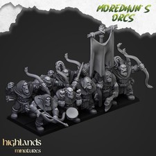 Highland Miniatures Orc Warriors with Bows