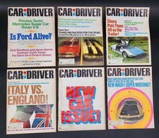 1968 Car and Driver Magazine Lot 6 Issues - RACING REVIEWS SPEC INFO GUIDES