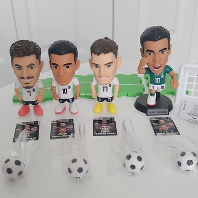 ZURU Ballers Soccer Figures Set of 4 Havertz ,Musiala, Wirtz, Rare Musiala  