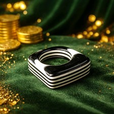 Retro Cocktail Ring Colourful Gift Box Size M