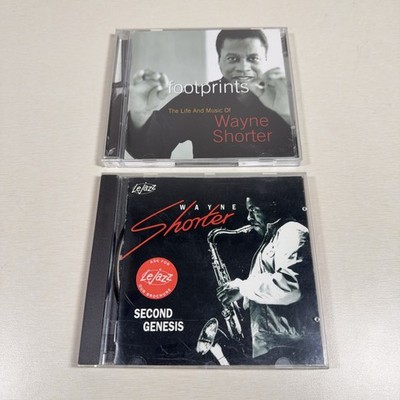 Wayne Shorter CD Lot: Footprints The Life & Music Of (2CD) & Second Genesis Jazz