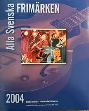 2004 Swedish Official Postage Stamp Year Set, Complete, MNH, original package