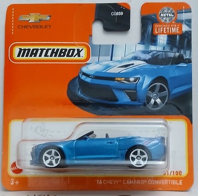 MATCHBOX 2023 '16 CHEVY CAMARO CABRIO FREE BOXED SHIPPING 