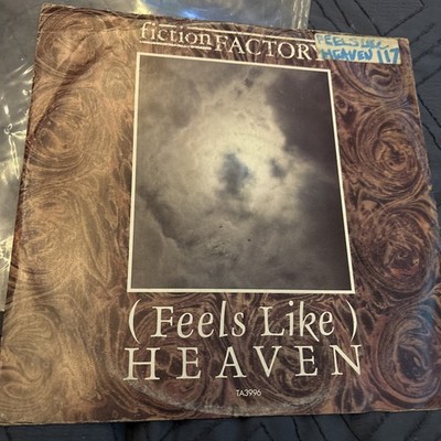Fiction Factory (Feels Like) Heaven Vinyl Record VG/G+ TA 3996 1983