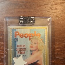 Marilyn Monroe Cover Girl World's Speediest Woman 1953 Non-Sport Trading Card 