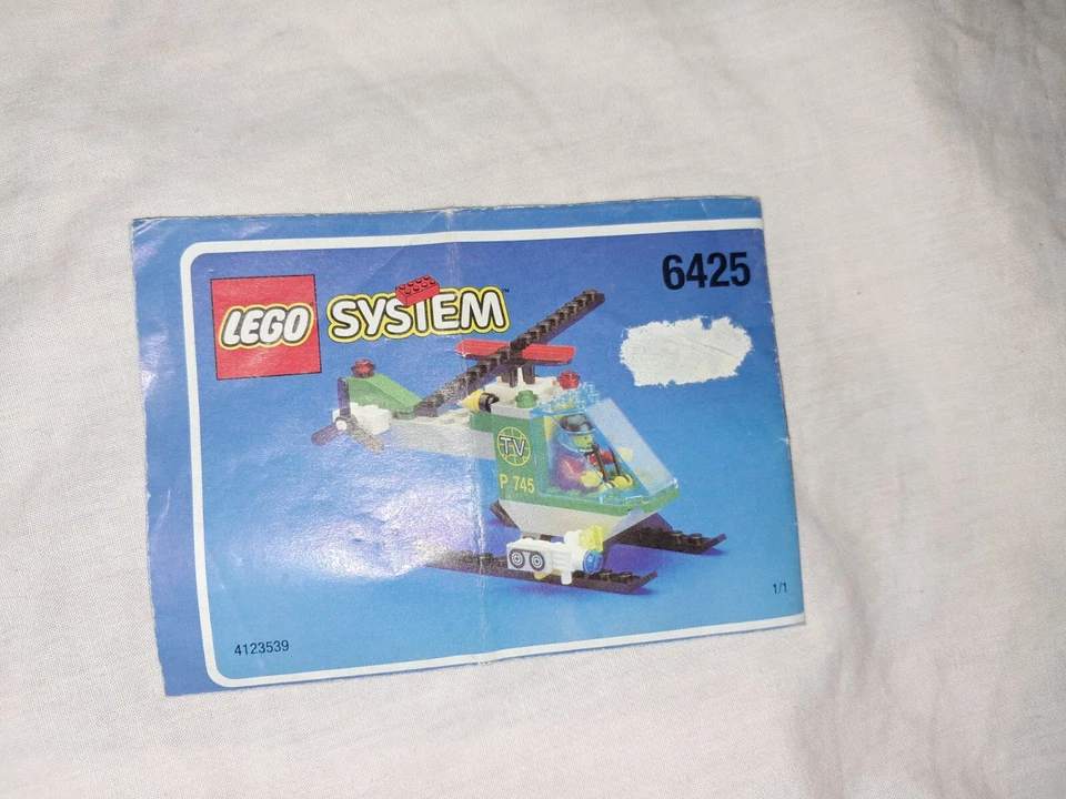 LEGO Town 6425 TV Chopper, photo 2 sur 5