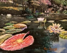 Original Painting "Enchanter" (Landscape)  20x16" Oil on Canvas