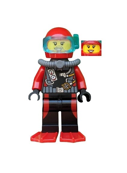 エケッコーとガイコツエケッコー LEGO OCEAN ~ Animal Fish Shark Sea Turtle Octopus Lobster