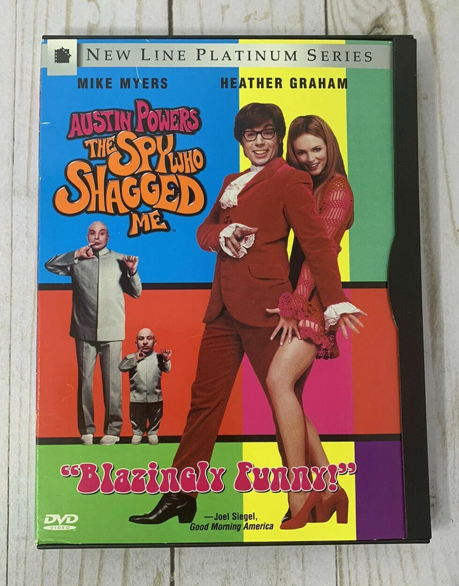 Austin Powers The Spy Who Shagged Me Dvd