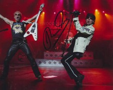 KLAUS MEINE - Scorpions GENUINE SIGNED AUTOGRAPH