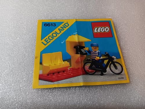 Genuine LEGO Classic City 6613 Telephone Booth Instruction Manual Only - Picture 2 of 2