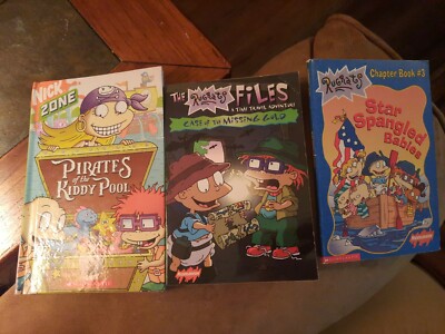 Pirates of the Kiddy Pool (Nick Zone) Rugrats HB plus 2 PB chapter books