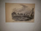 Newport News Fortress Monroe General Benjamin Butler Civil War 1861 Sketch Print