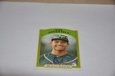 Brayan Buelvas 2021 Topps Heritage Minor League base auto #ROA-BB Oakland As mlb