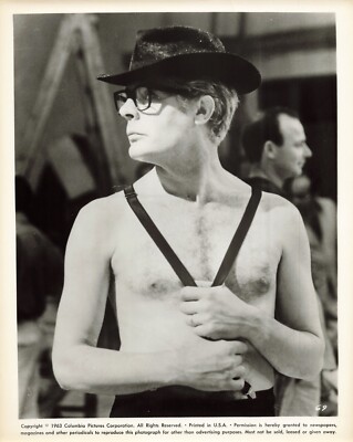 Fellini 8½ Movie Photo 1963 Federico Factory Marcello Mastroianni *P140c