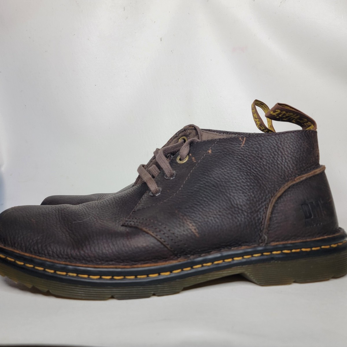 Dr. Martens Dark Brown Chukka Boots Brookline Chukka Leather Casual Boots in | Dr. Martens main image 2