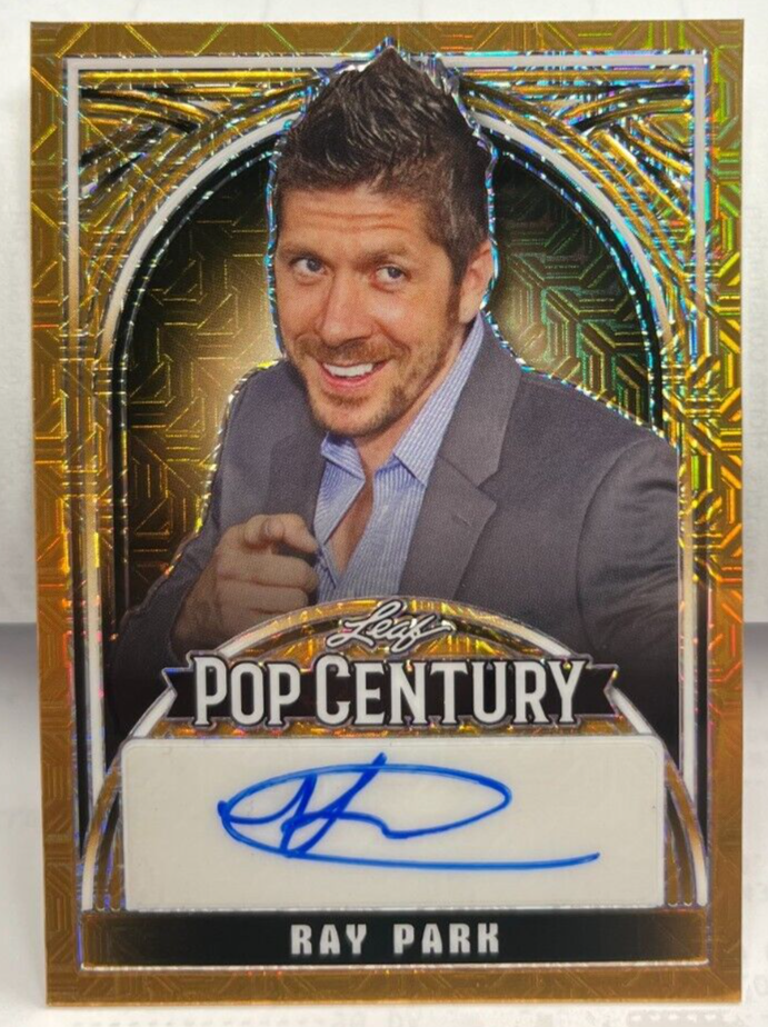 Ray Park 2024 Leaf Metal Pop Century Gold Mojo Autograph Ray Park 2024 Leaf Metal Pop Century Gold Mojo Autograph