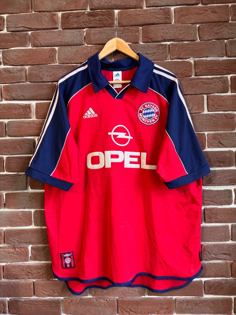 Rare Vintage 90s Adidas Bayern Munich Jersey Football XL red | eBay
