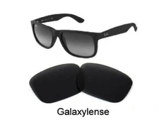 Galaxy Replacement Lenses For Ray Ban RB4165 Justin Black 54mm Sunglasses