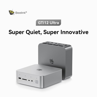 Beelink GTi12 Ultra Mini Pc Intel I9-12900H 32GB DDR5 RAM 1TB SSD Wifi6 BT5.2