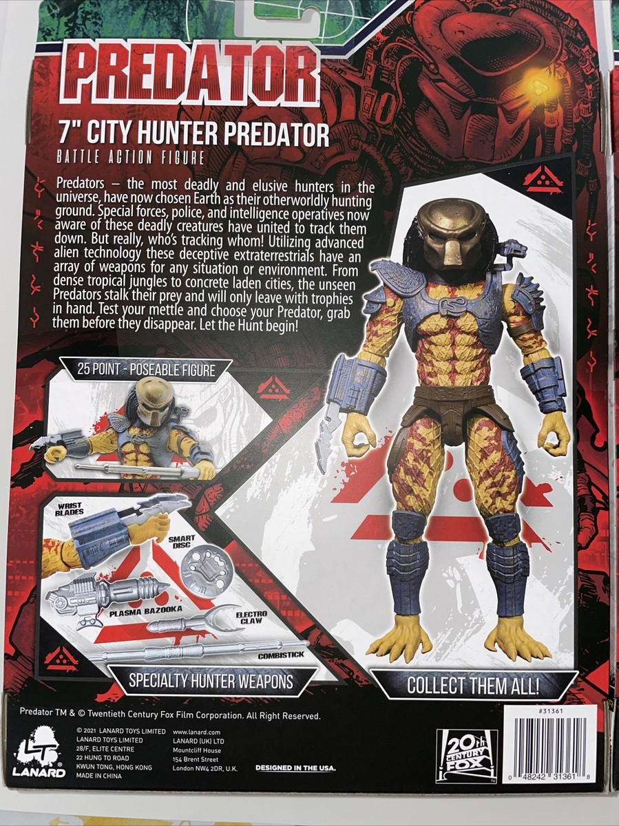 未開封● 未発売 LANARD プレデターPREDATOR HUNTER 2021 Lanard - Predator Hunter Series - PREDATOR (CITY HUNTER