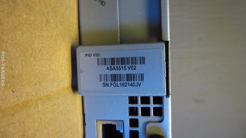 Cisco ASA5515 V02 ASA 5515-X - 6-Port Copper Gigabit Firewall - INCL RACK EARS - Picture 6 of 7