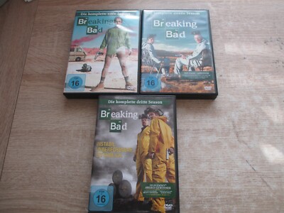 Breaking Bad Staffel 1 + 2 + 3  Serie 10 DVDs