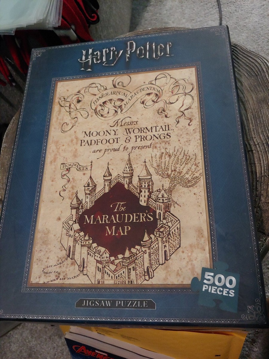 ハリーポッター Harry Potter Marauders Map 500 Piece Puzzle by Half Moon Bay