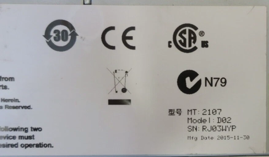 IBM System Storage DS8000 2107-D02 24x 2.5" Bay 2x Controller 24x 600GB 15K HDD - Image 4 of 4