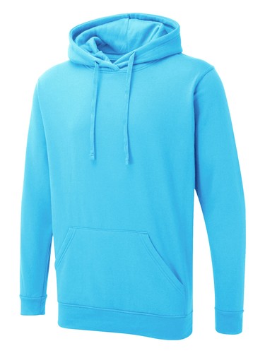 Hoodie by Uneek UX4 - Men's Unisex Hooded Sweatshirt - XS to 6XL - 8 Colours - Picture 21 of 21