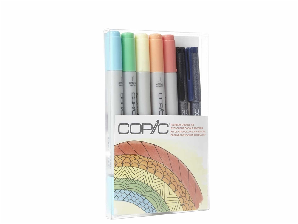 Copic Marker Doodle Pack - CIAO, Multiliner, Glitter Pen Set [SELECT SET]