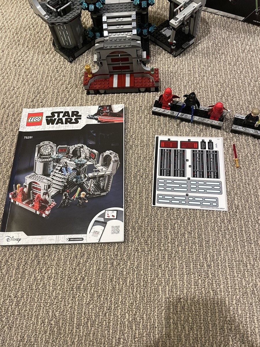 Lego 75291: Star wars: Death Star Final Duel, original box/manual
