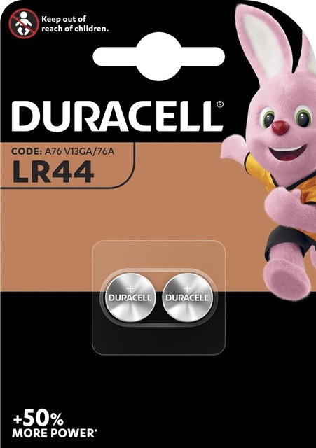 40 x Duracell LR44  AG13 13GA A76  LR1154 Knopfzelle Batterie - 20 x 2er
