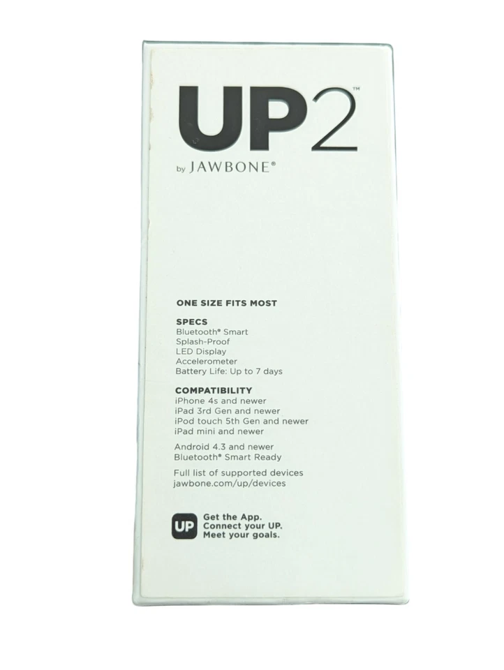 Jawbone NUEVO Up 2 Rastreador Inalámbrico de Actividad y Sueño, Entrenador Inteligente, Pista de Sueño Foto 4 de 4