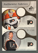 FORSBERG / ASH 2005-06 SP Game Used Authentic Fabrics Dual 011/100