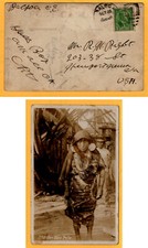 Panama Picture postcard "San Blas Belle" October 28 1930 Balboa Canal Zone #105
