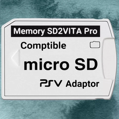 SD2Vita 6.0 PS Vita Micro SD Memory Card Adapter, Ultimate 6.0 Version Compat...