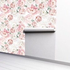 45 300cm Floral Wallpaper Waterproof Sticker Self-Adhesive PVC Home Decor