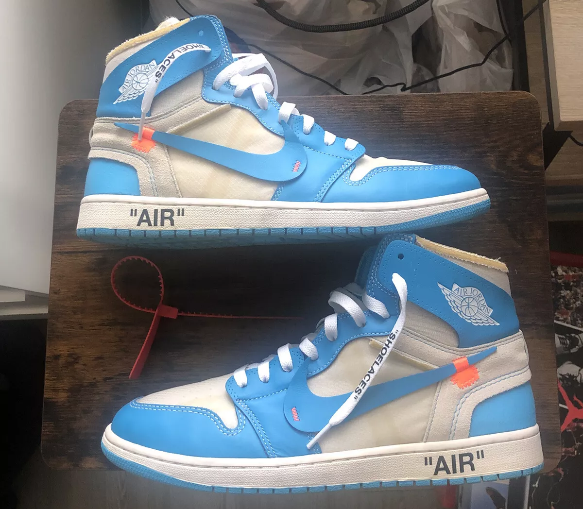 OFF WHITE Air Jordan 1 White Colorway Release Info AQ0818-100