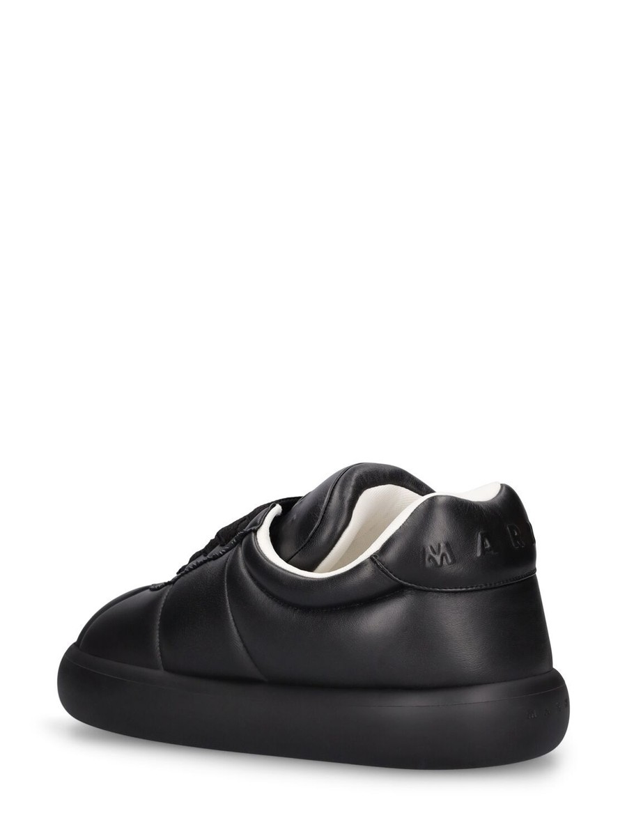 MARNI Chunky Men's Black Leather Low Top Sneakers New | eBay