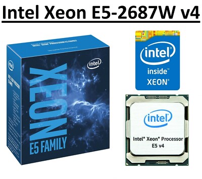 Intel Xeon E5-2687W v4 SR2NA 3.0   3,5 GHz, 30 MB, 12 Kerne, FCLGA2011-3, 160 W CPU