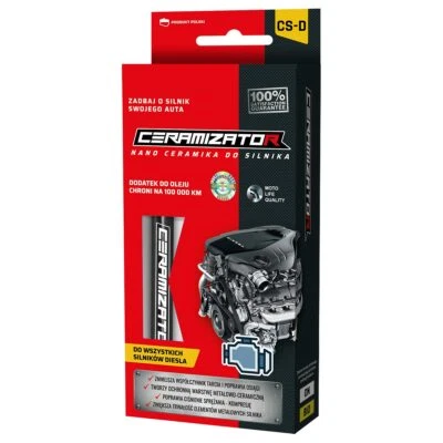 CERAMIZATOR CERAMIZADOR CS-D cerámica protección para todos los motores diésel - aditivo aceite 10 ml