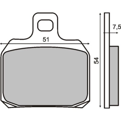 Pastiglie Freni Organiche Anteriori Per Yamaha XT R 125 2005 - Frenata Silenziosa E Affidabile - Foto 8