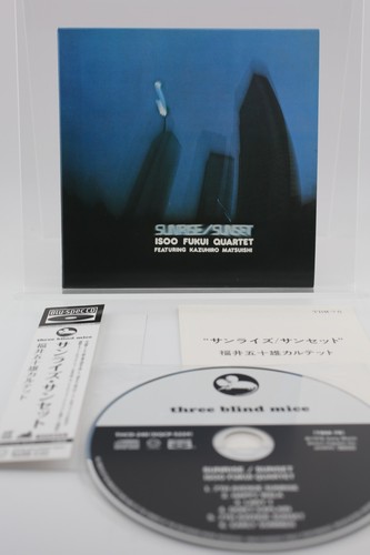 Blu-spec CD Isoo Fukui Quartett Sunrise Sunset Mini LP TBM-78 Drei blinde Mäuse - Bild 3 von 4