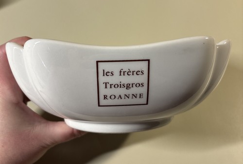 The Troisgros Brothers Roanne Restaurant Berger St. Etienne Chauvigny Bowl 8” - Picture 16 of 18