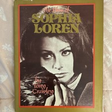 Sophia Loren Films by Tony Crawley Hardcover Illustrated Biography English Book