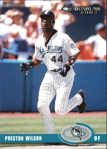 2003 Donruss Preston Wilson #286 card