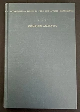 Complex Analysis Lars Ahlfors 1953 HC 1st Ed Math VG Analytic Functions Riemann
