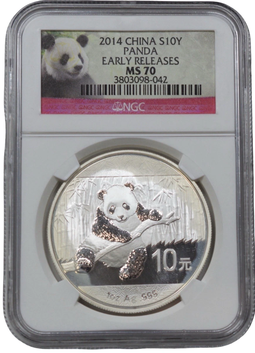 Chinese Panda NGC 2014 Silver Bullion Coins for sale | eBay